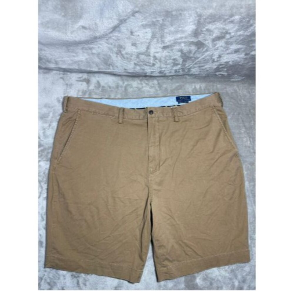 Polo Ralph Lauren Chino Shorts Men's Size 42 Brown Stretch Classic Fit